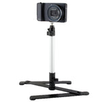 Staffa per ripresa macro multiangolo con rotazione a 360 gradi per fotocamera digitale
