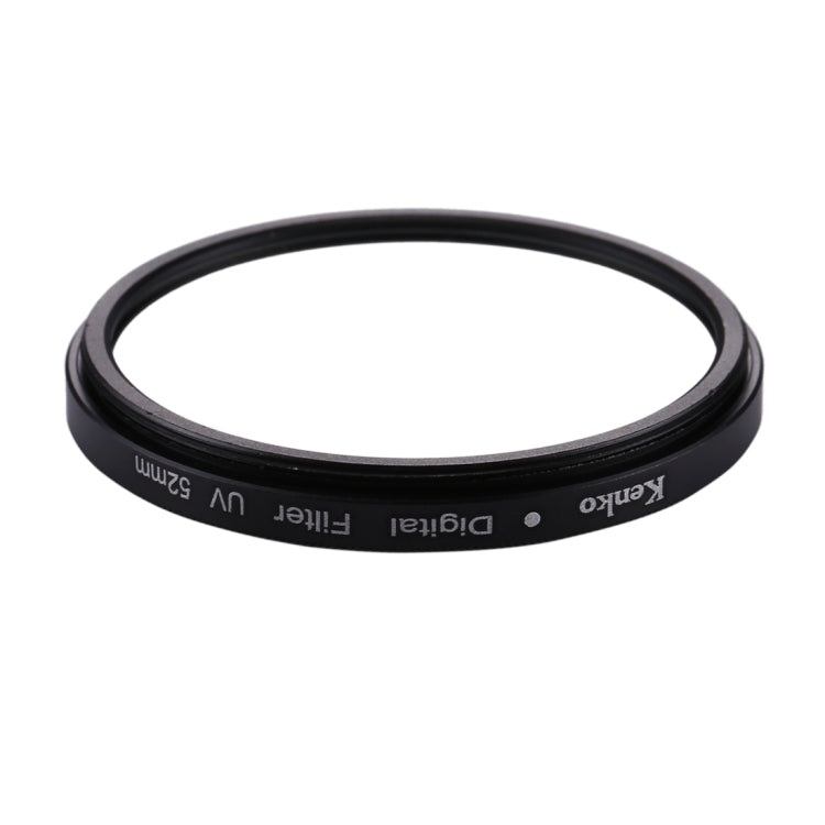 Filtro UV per obiettivo con telaio in lega di alluminio per fotocamera digitale da 52 mm, 52mm
