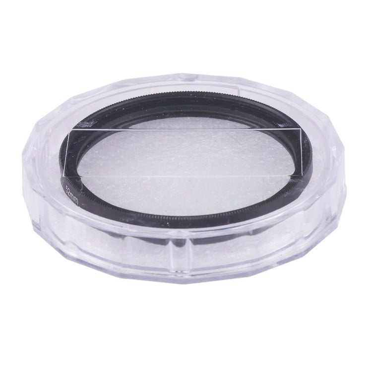 Filtro UV per obiettivo con telaio in lega di alluminio per fotocamera digitale da 52 mm, 52mm