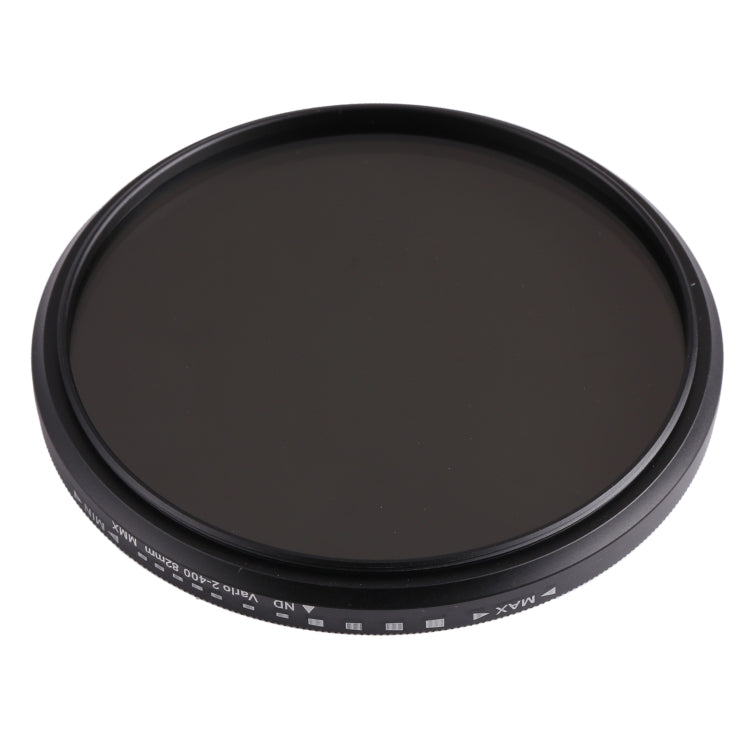 Filtro variabile regolabile con fader ND da 82 mm, densità neutra, filtro da ND 2 a ND 400, 82mm