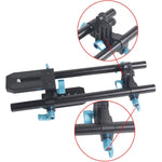 YEANGU YLG1005B Asta per stent semplice da 15 mm per fotocamere reflex, YLG1005B