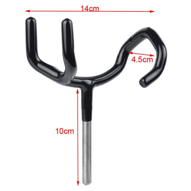 Supporto microfono C-Stand in metallo con giogo extra largo - immagine 3
