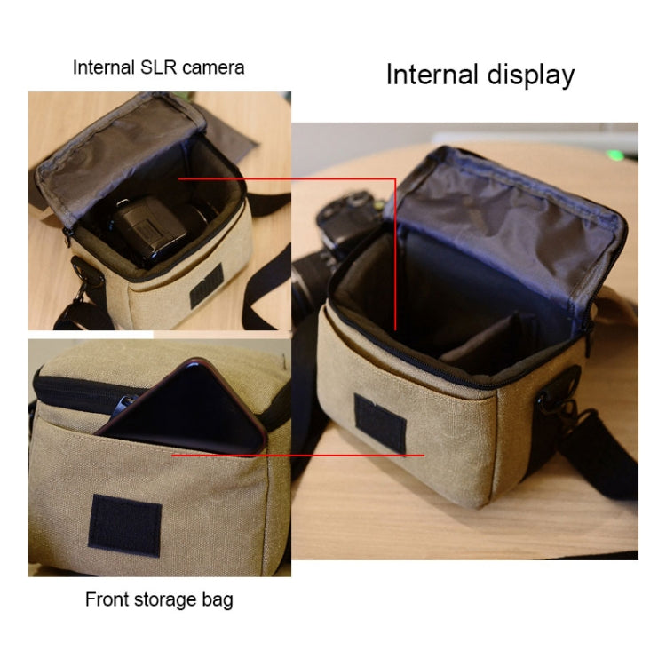 Borsa fotografica universale, dimensioni interne: ca.200 mm x 115 mm x 100 mm