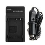 Caricabatteria da auto per batteria per fotocamera digitale per Canon NP-7L, NP-7L