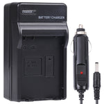 Caricabatteria da auto per batteria per fotocamera digitale per Nikon ENEL14, ENEL14