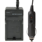 Caricabatteria da auto per batteria per fotocamera digitale per Fujifilm NP-950, NP-95
