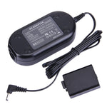Set adattatore di alimentazione CA per fotocamera ACK-E5 7,4 V 2 A per Canon EOS 500D/450D/1000D, ACK-E5