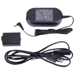 Set adattatore di alimentazione CA per fotocamera ACK-E5 7,4 V 2 A per Canon EOS 500D/450D/1000D, ACK-E5