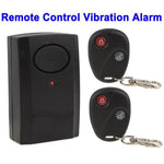 Allarme a vibrazione wireless con 2 telecomandi e batteria GF22 - immagine 2