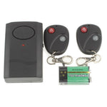 Allarme a vibrazione wireless con 2 telecomandi e batteria GF22 - immagine 5