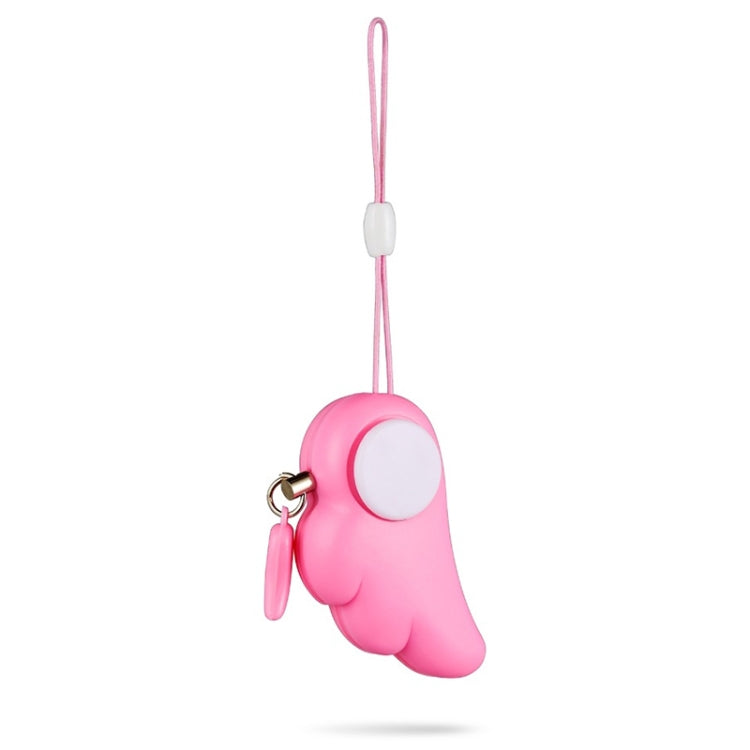 Allarme personale Angel Wing rosa con sirena da 90 dB - immagine 2