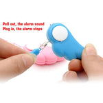 Allarme personale Angel Wing rosa con sirena da 90 dB - immagine 4