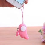 Allarme personale Angel Wing rosa con sirena da 90 dB - immagine 7