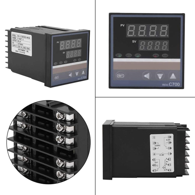 Termoregolatore digitale PID 0-400°C con display LCD da 1,5" - immagine 4