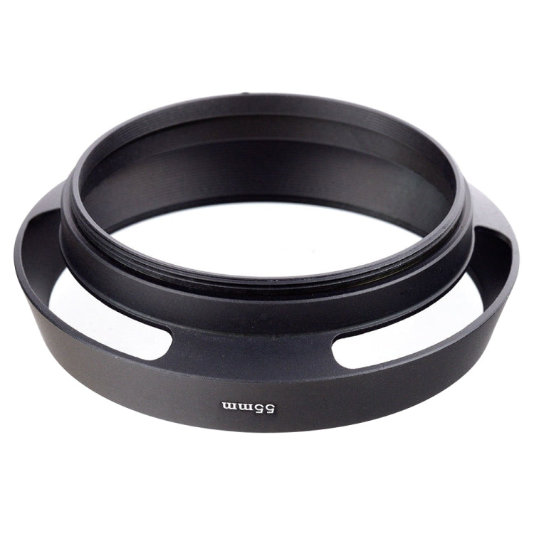 Paraluce in metallo ventilato per tutti gli obiettivi Leica con filettatura del filtro da 55 mm, 55mm