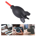Sfera pulisci polvere in gomma a razzo per filtro obiettivo fotocamera, CD, computer, apparecchiature audiovisive, PDA, occhiali e LCD, Cleaner Ball