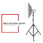 Supporto per illuminazione in alluminio per fotografia professionale da 68 cm a 200 cm di altezza per flash da studio