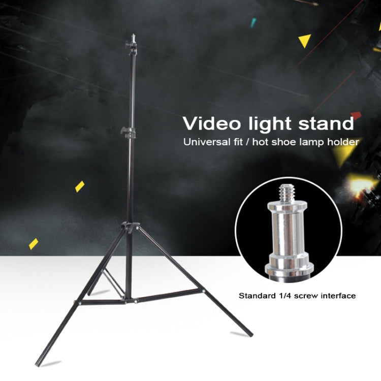 Supporto per illuminazione in alluminio per fotografia professionale da 68 cm a 200 cm di altezza per flash da studio