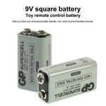 Batteria 9V 6F22 1604D per fotocamere e dispositivi elettronici - immagine 3