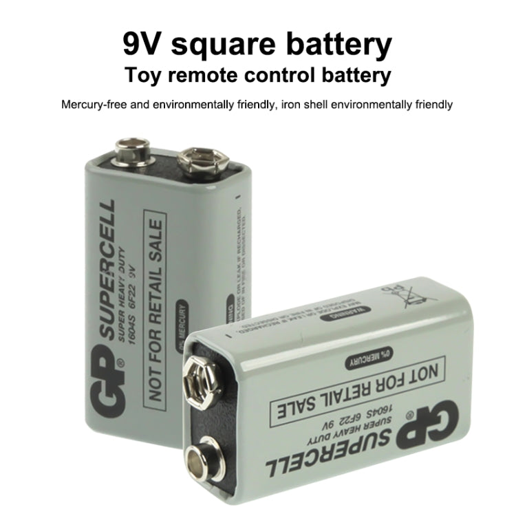 Batteria 9V 6F22 1604D per fotocamere e dispositivi elettronici - immagine 3