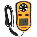 Anemometro digitale GM8908 per velocità e temperatura del vento