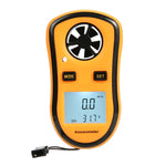 Anemometro digitale GM8908 per velocità e temperatura del vento - immagine 2