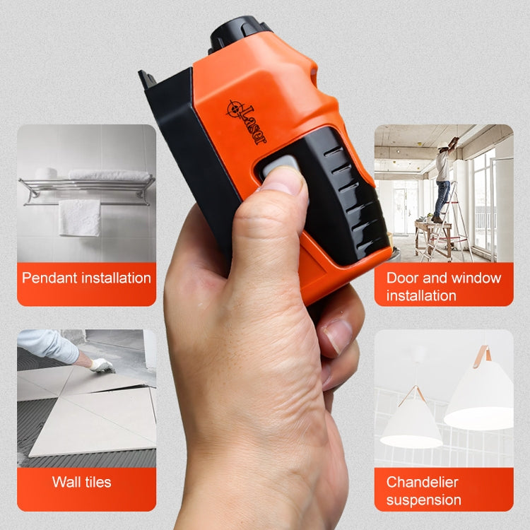 Misuratore di livello laser con bolla integrata, linea fino a 15 m - immagine 5