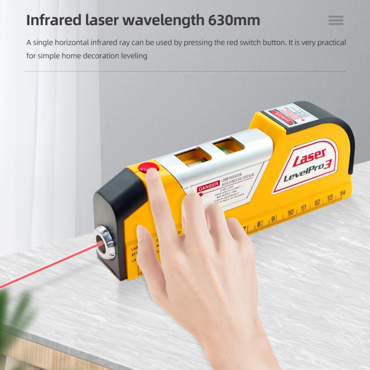 Livella laser Pro 3 con metro a nastro da 250 cm - immagine 6