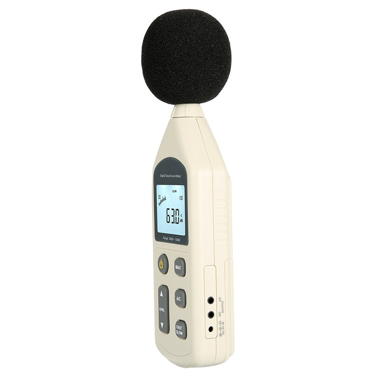 Fonometro digitale 30-130 dB con microfono capacitivo da 1/2 pollice - immagine 3