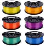 Filamento PLA trasparente 1,75 mm per stampa 3D, 1 kg - immagine 9