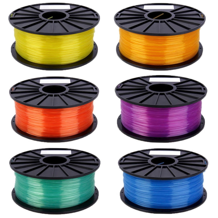 Filamento PLA trasparente 1,75 mm per stampa 3D, 1 kg - immagine 9