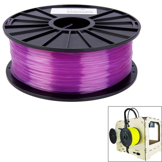 Filamento PLA trasparente per stampa 3D, 3 mm e 115 m - immagine 10