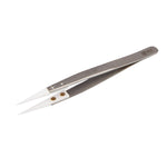 Pinzette con punta in ceramica e acciaio inox resistenti alte tem