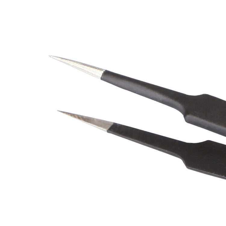 Pinzette antistatiche in acciaio inox BST-204ESD 20cm