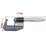 Micrometro digitale elettronico 0-25 mm risoluzione 0,001 mm