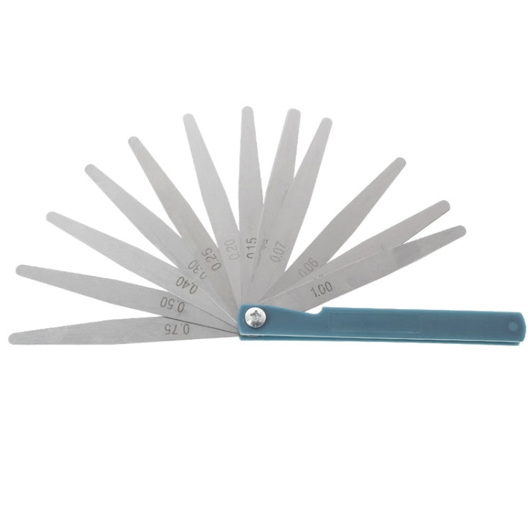Spessimetro a 17 lame da 0,02 a 1 mm in acciaio