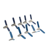Set 10 grimaldelli per sblocco serrature 50x17mm