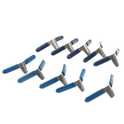 Set 10 grimaldelli per sblocco serrature 50x17mm