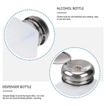 Bottiglia dosatore a pressione 250 ml in acciaio inox