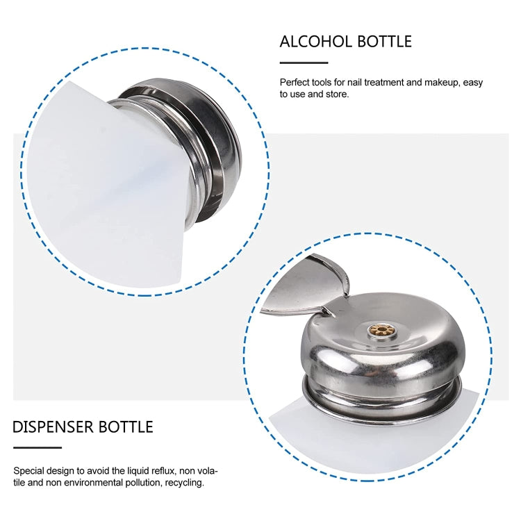 Bottiglia dosatore a pressione 250 ml in acciaio inox
