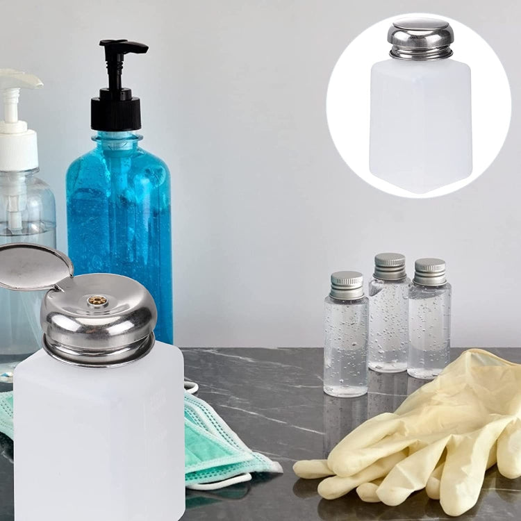Bottiglia dosatore a pressione 250 ml in acciaio inox