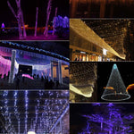 Catena luminosa LED 30 lampadine 3m multicolore a batteria