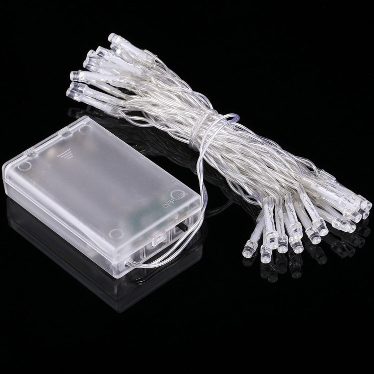 Luci LED per feste di Natale a batteria 2m bianco caldo