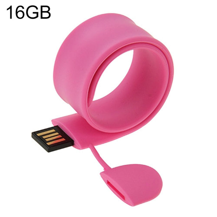 Bracciale USB in silicone con memoria 16 GB