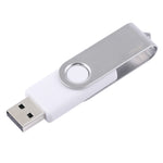 Chiavetta USB 2.0 Twister da 128GB bianca - immagine 2