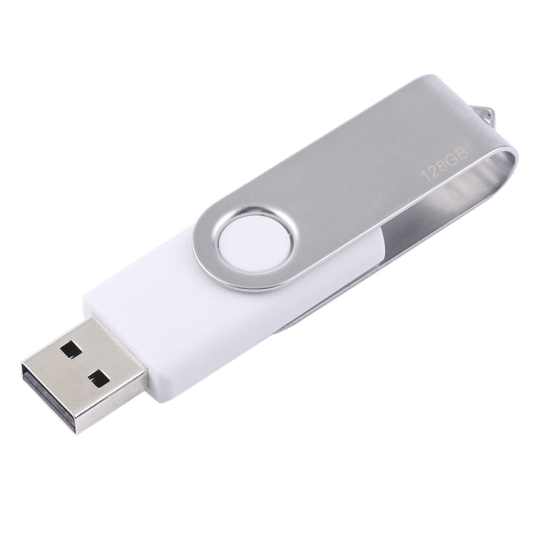 Chiavetta USB 2.0 Twister da 128GB bianca - immagine 2