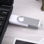 Chiavetta USB 2.0 Twister da 128GB bianca - immagine 10