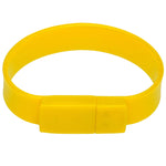 Disco flash USB 2.0 per braccialetti in silicone da 2 GB, 2GB