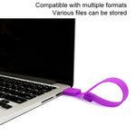 Disco flash USB 2.0 per braccialetti in silicone da 2 GB, 2GB