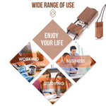 Chiavetta USB 2.0 in materiale effetto legno, 2, 4 o 8 GB - immagine 5